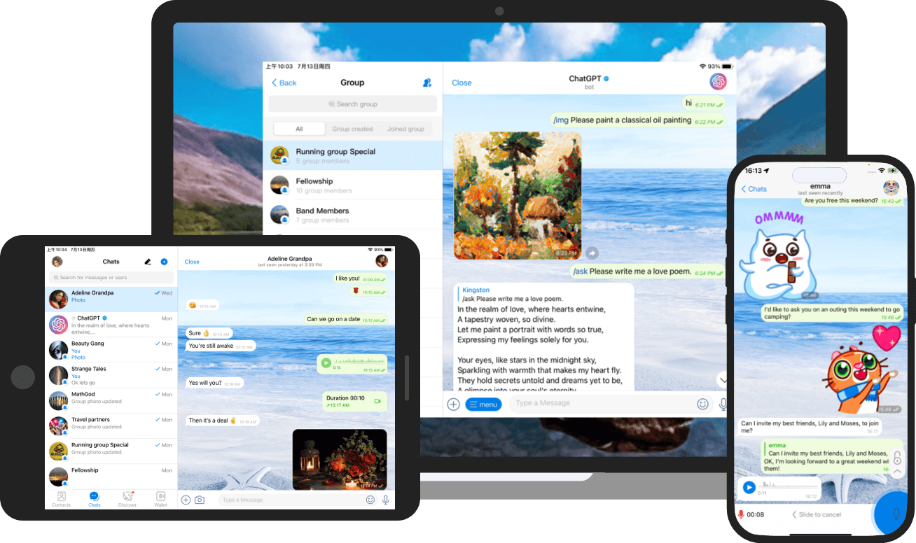 Potato Chat 桌面客户端截图